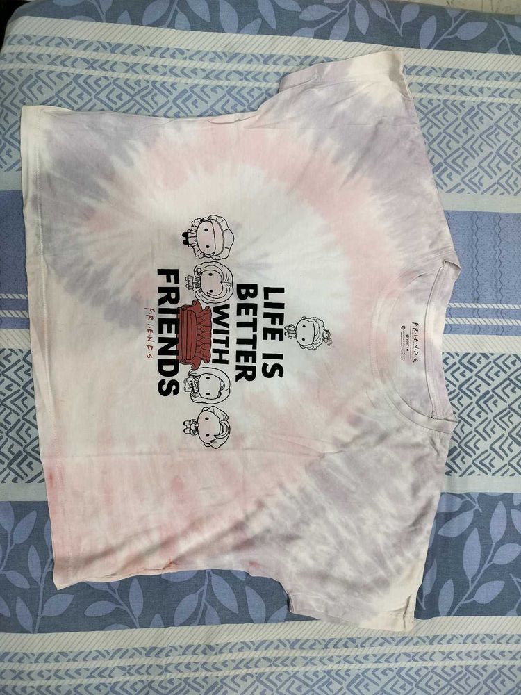 Friends Graphic Tie-Dye T-Shirt