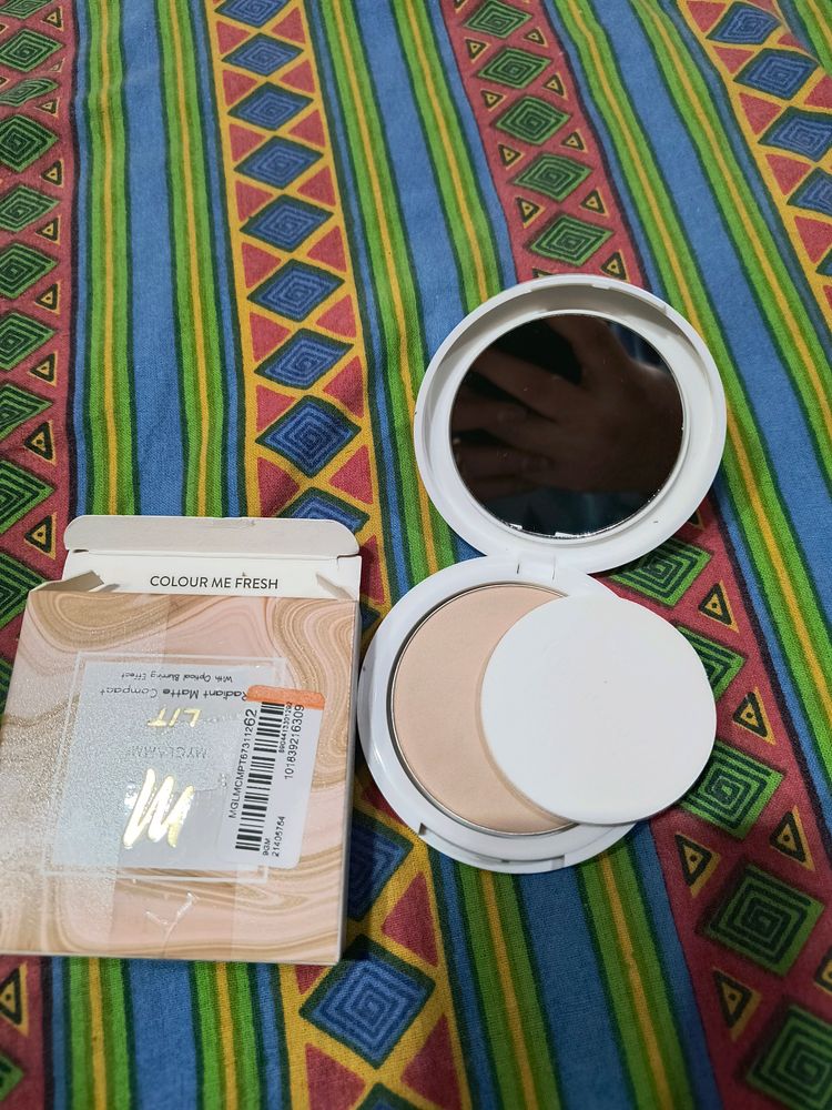 Makeup Combo Foundation, Compact, Lipstick