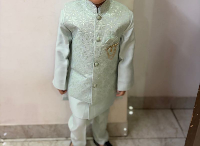 Boys' Traditional Sherwani Set