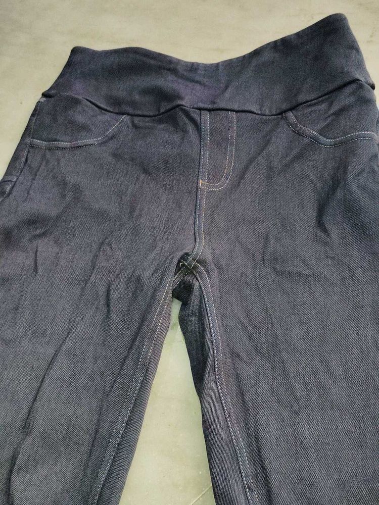 Stretchable Denim Jeggings for girls