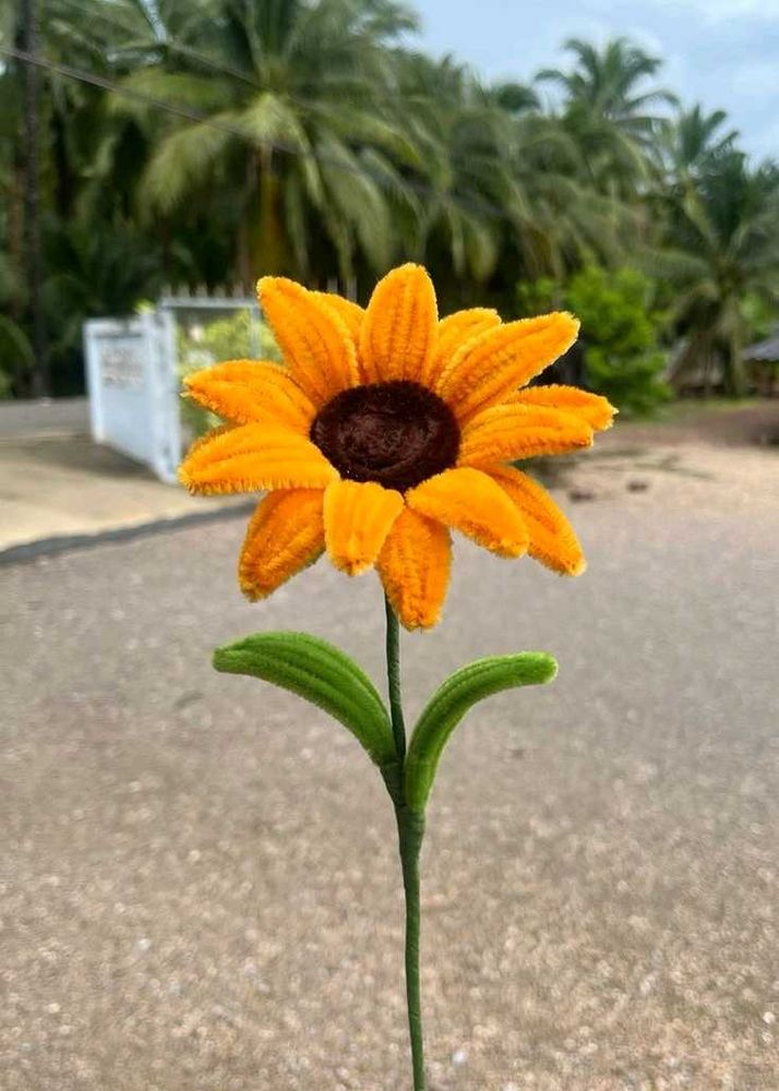 Crochet Sunflower Decoration