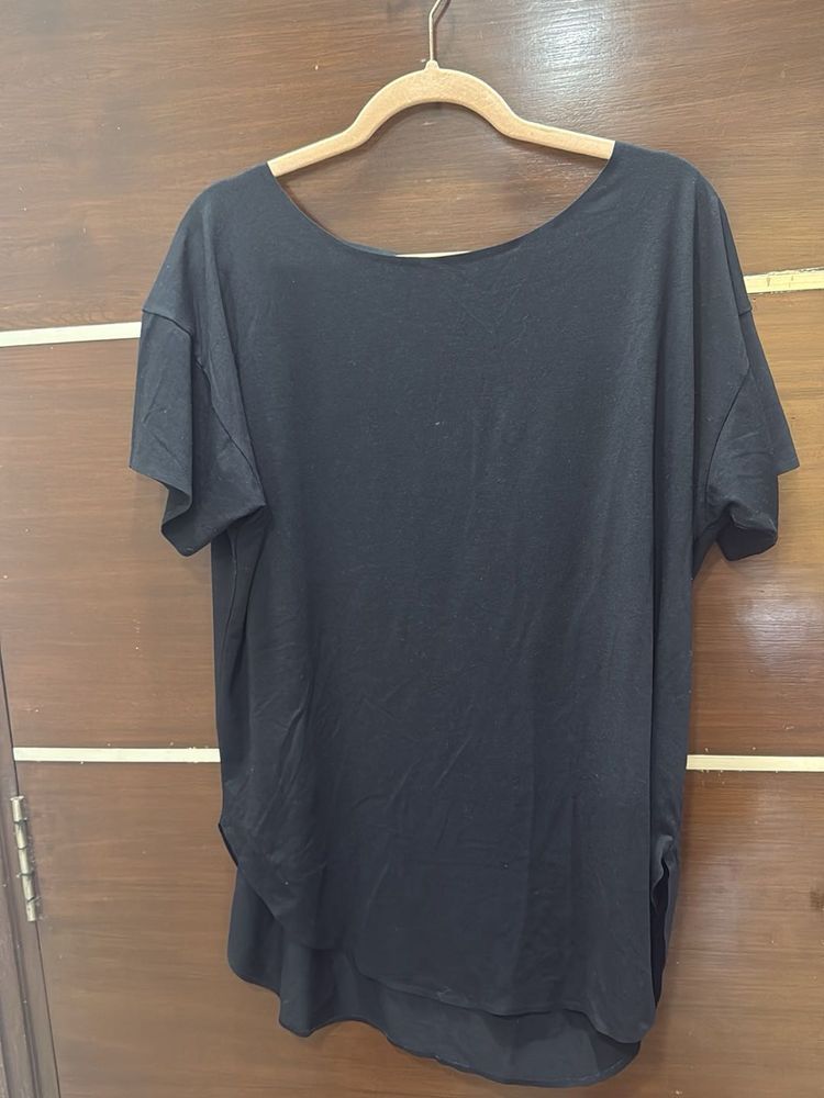 Black Oversized T-Shirt