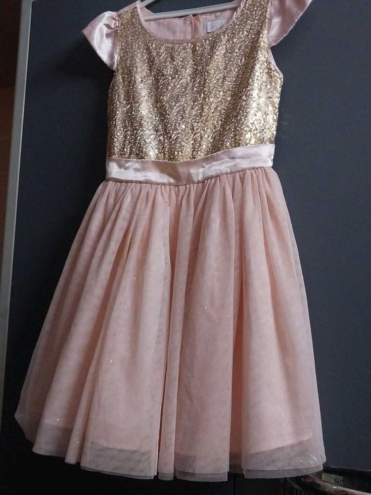rose Gold Party Dress