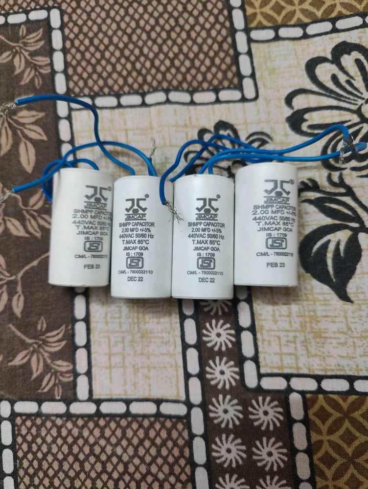 Jimcap 440VAC fan capacitor (Pack of 4)