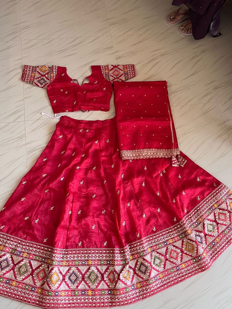 Rose Pink Lehenga