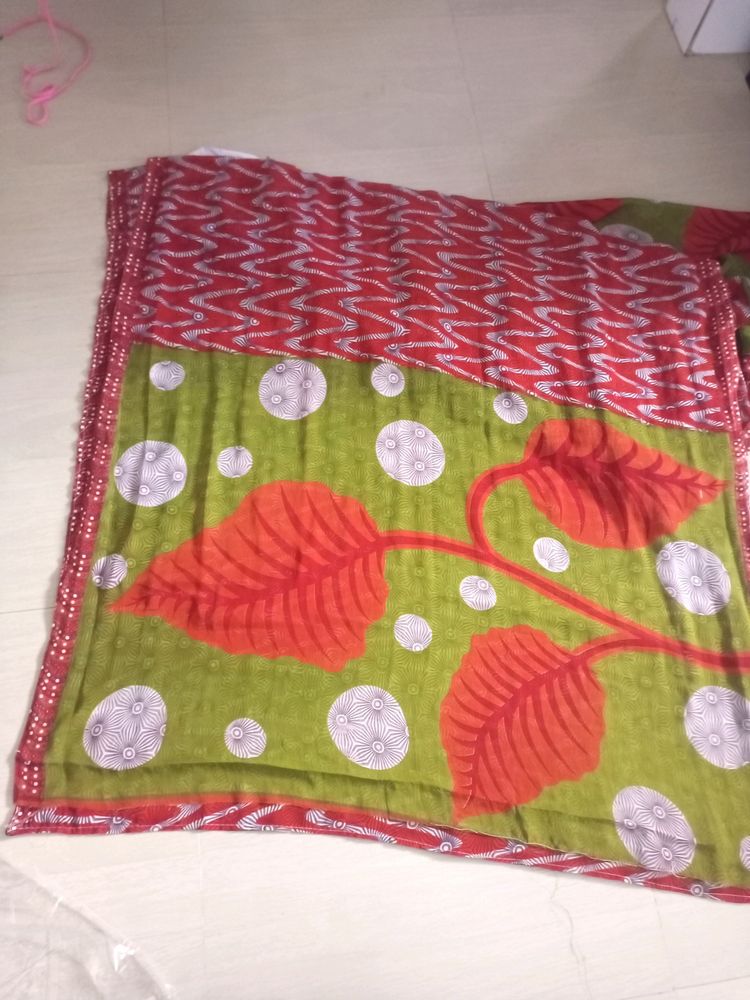 Multi Colour Frency Georgette Saree