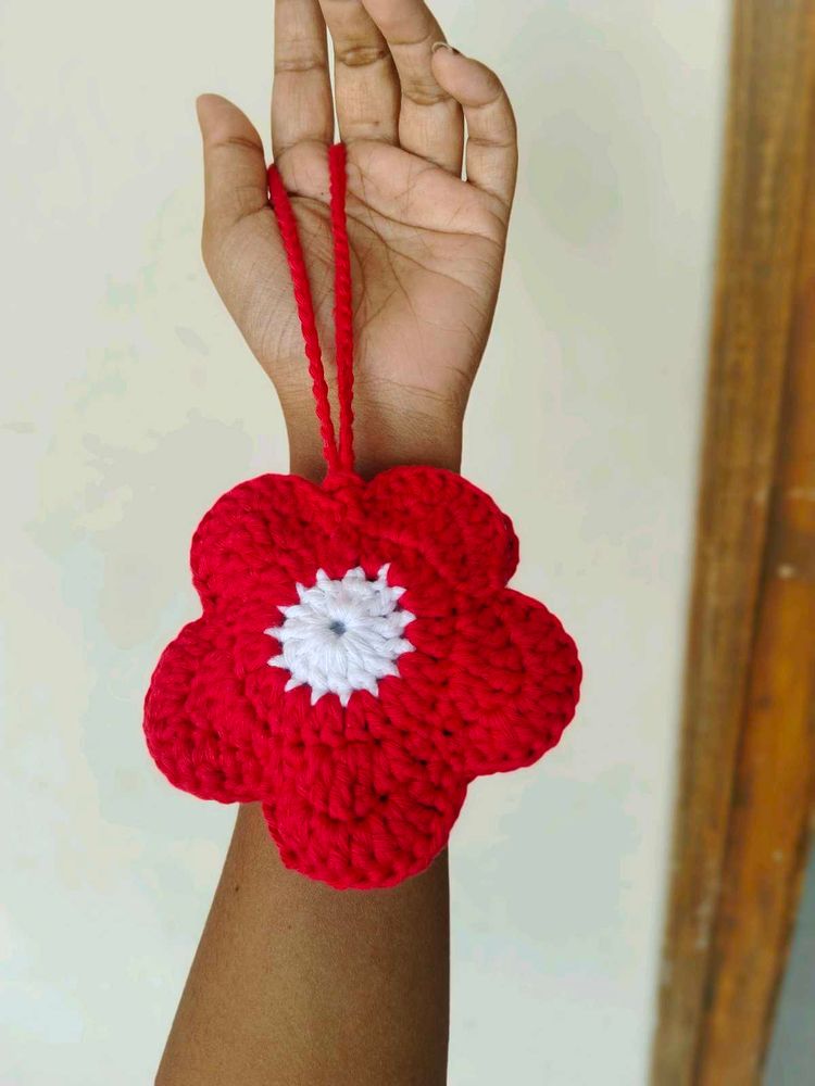 Handmade Crochet Flower Ornament