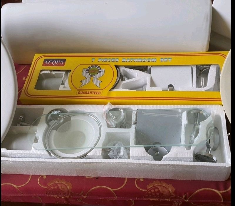 Bath Accessories Set 7 Pcs