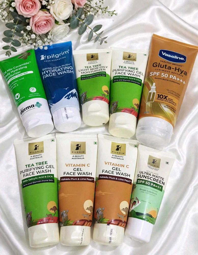 Pilgrim &amp; Vaseline Skincare Lot