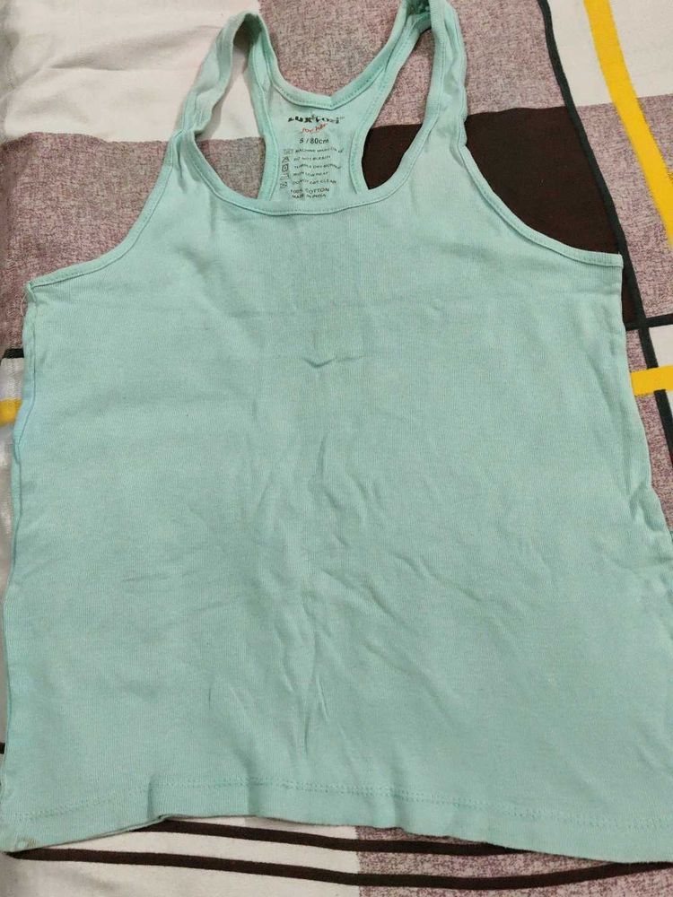 Mint Green Racerback Tank Top