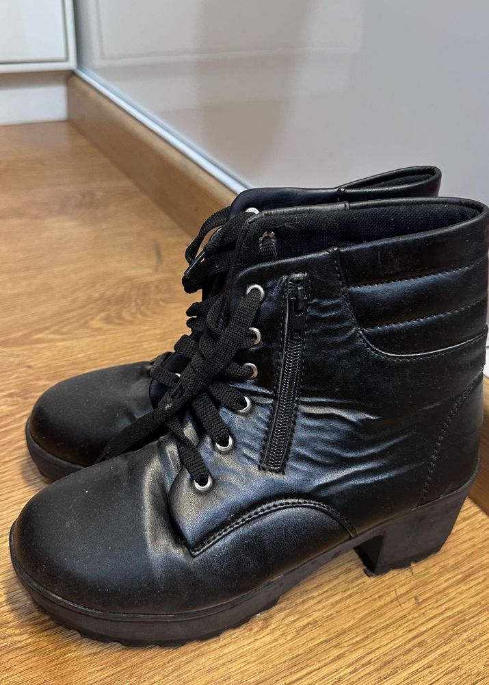 Black Combat Boots