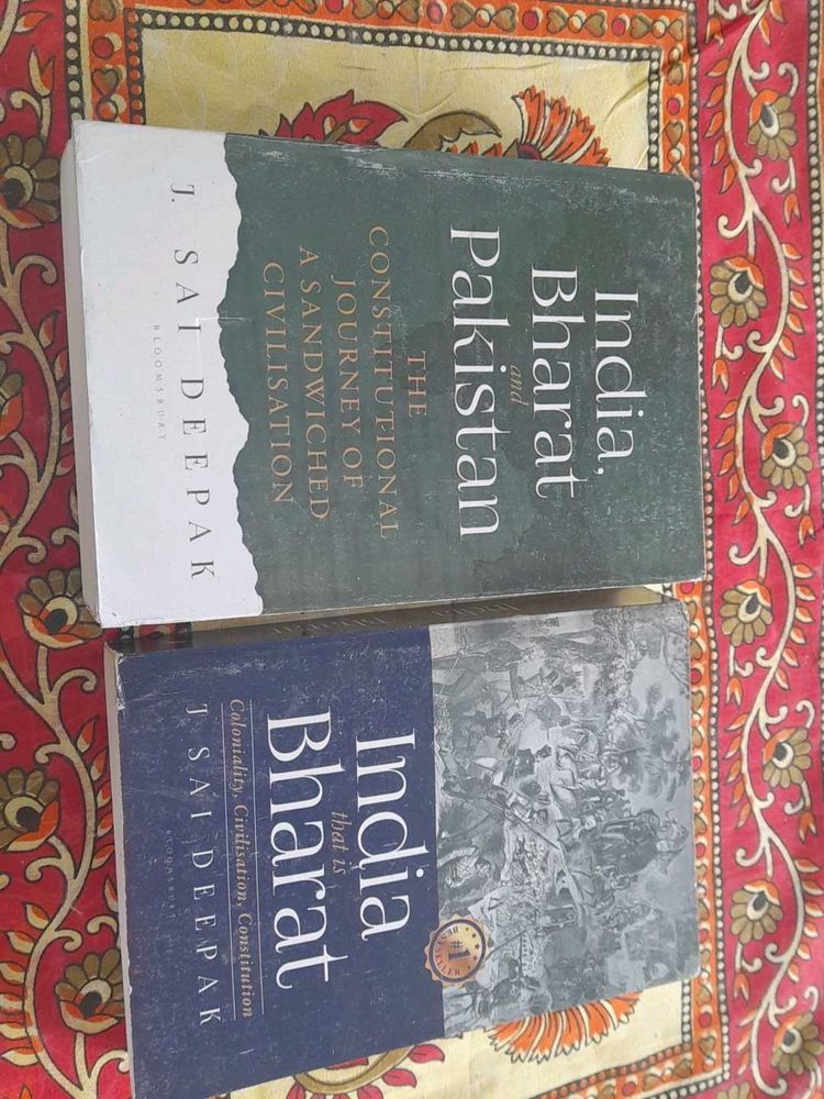 India, Bharat and Pakistan Books
