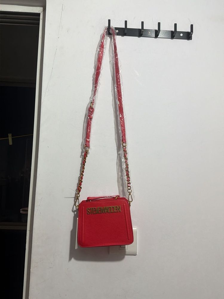 Steve Madden Red Crossbody Bag