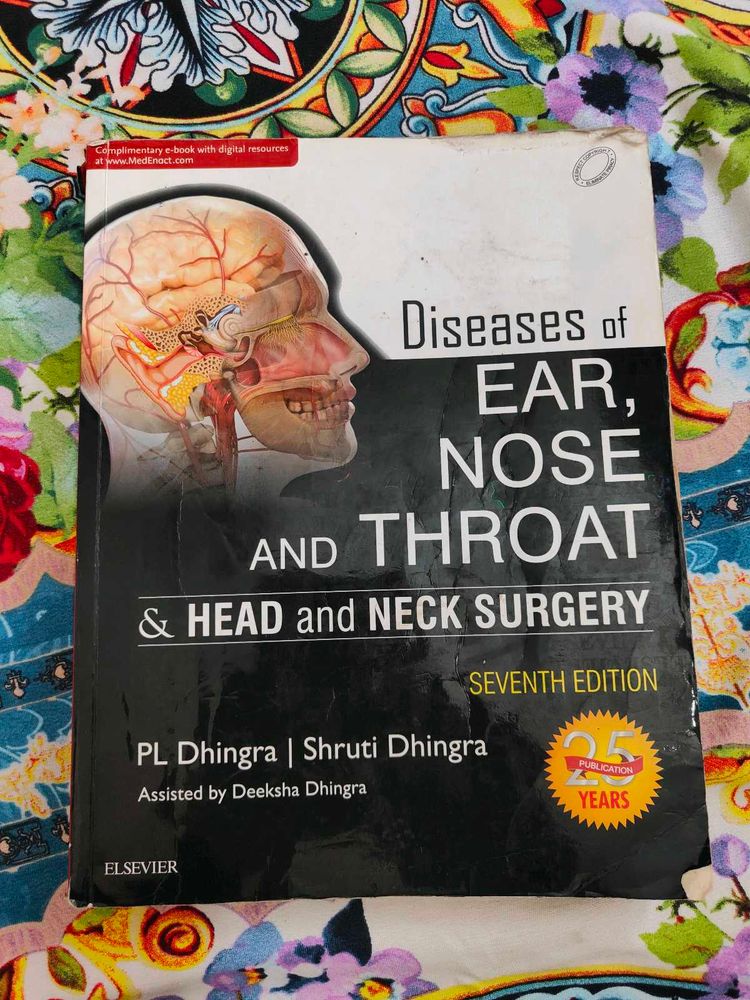Diseases of Ear, Nose and Throat ENT MBBS BOOK