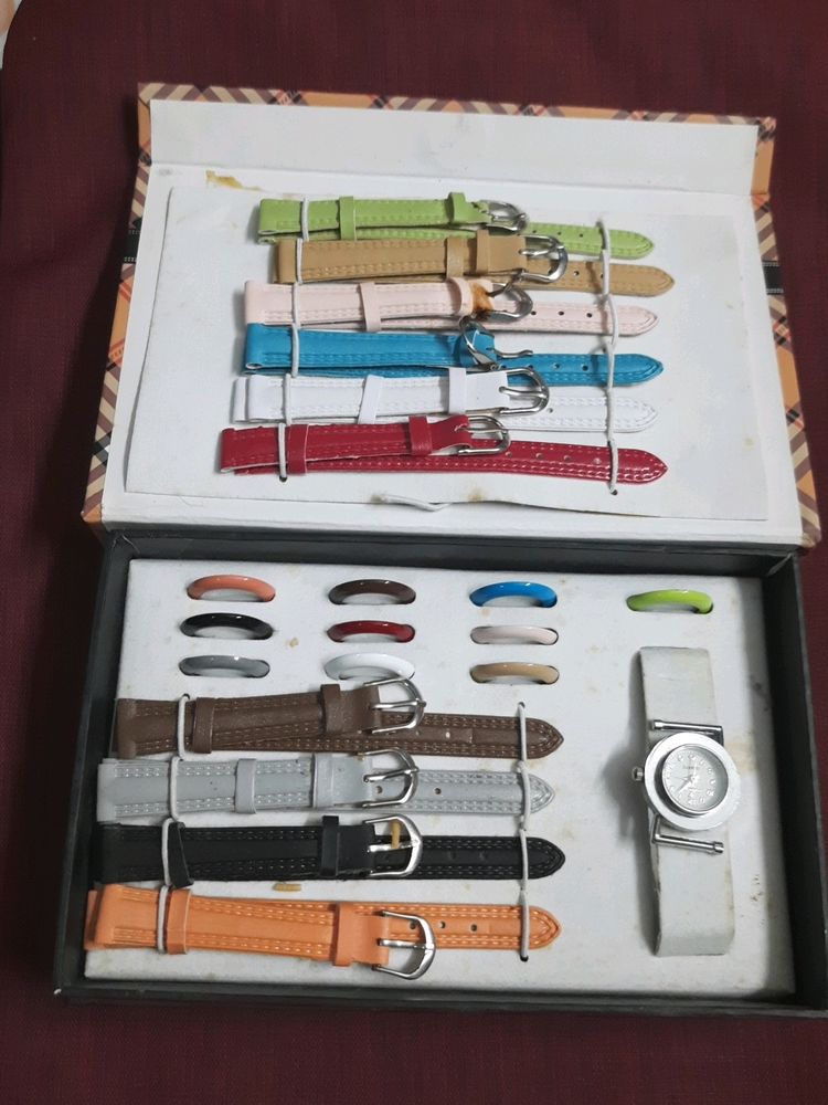 Watch with Interchangeable Bands