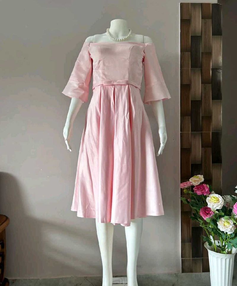 beautiful pink dress