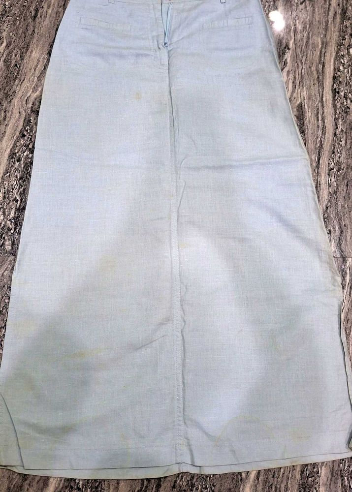 Light Blue Maxi Skirt