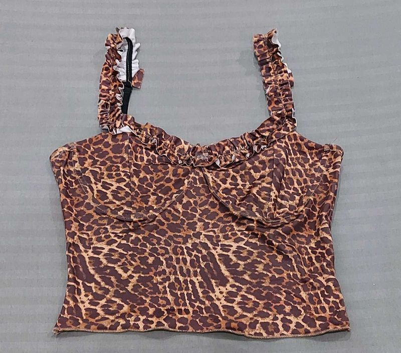 Leopard Print Cami Top