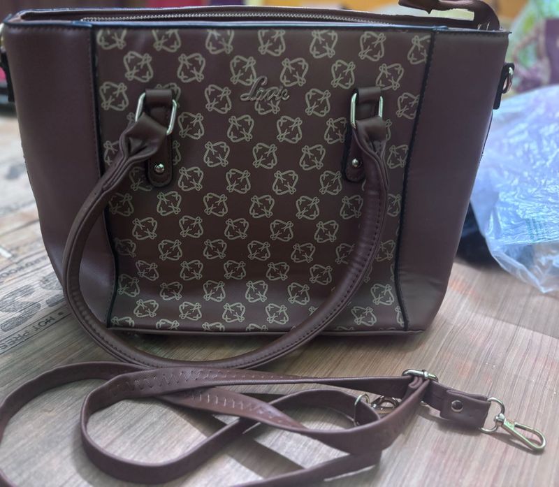Stylish Brown Monogram Handbag