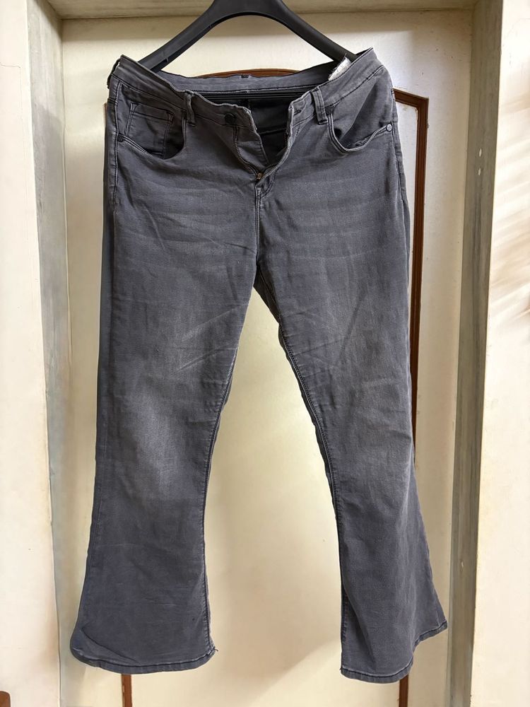Here&amp;Now High-rise bootcut jeans
