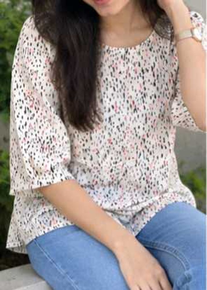 Stylish Printed Top Size S