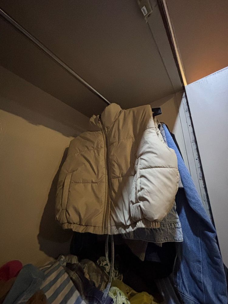Beige Puffer Jacket