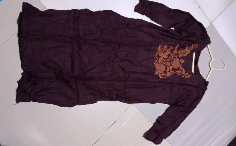 Chocolate Brown 🤎 Kurta