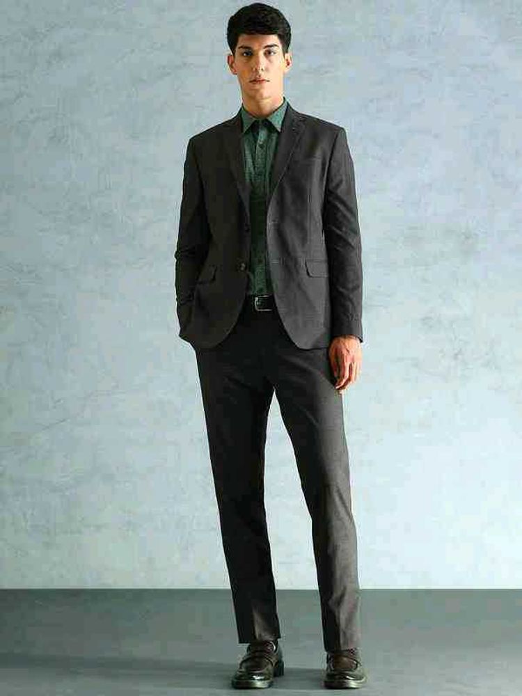 Men's Dark Gray Suit(black- charcoal)