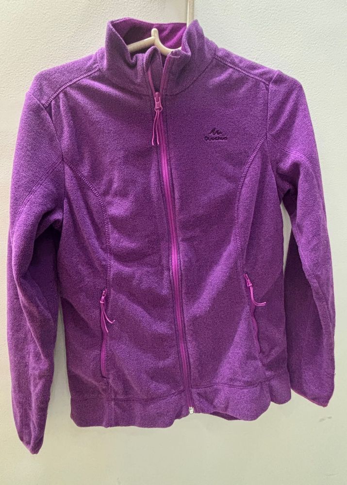Purple Fleece Jacket