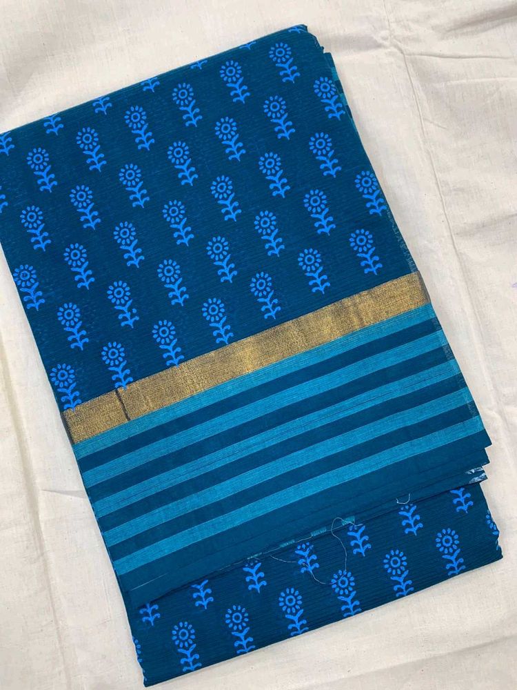 BRAND NEW PURE COTTON MANGALGIRI SAREEE