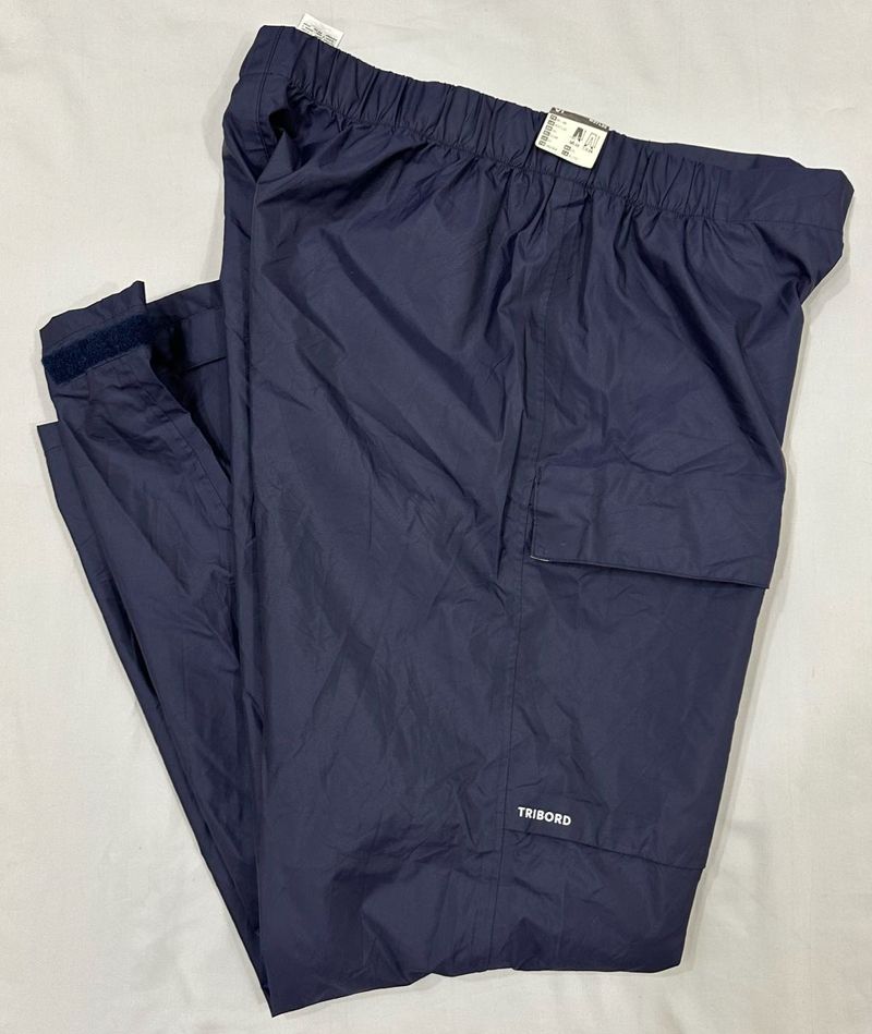 Decathlon Tribord Navy Blue Waterproof Cargo Pants
