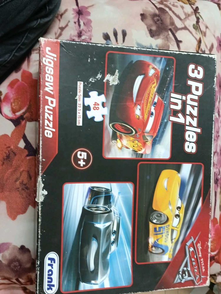 Disney Cars 3 Puzzles in 1 Jigsaw