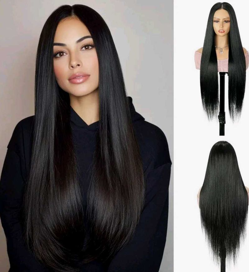 Black Long hair wig ✨️