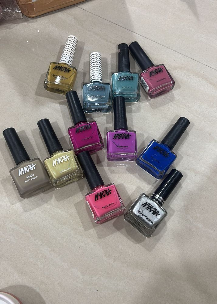 Nykaa Nail Polish set of 11