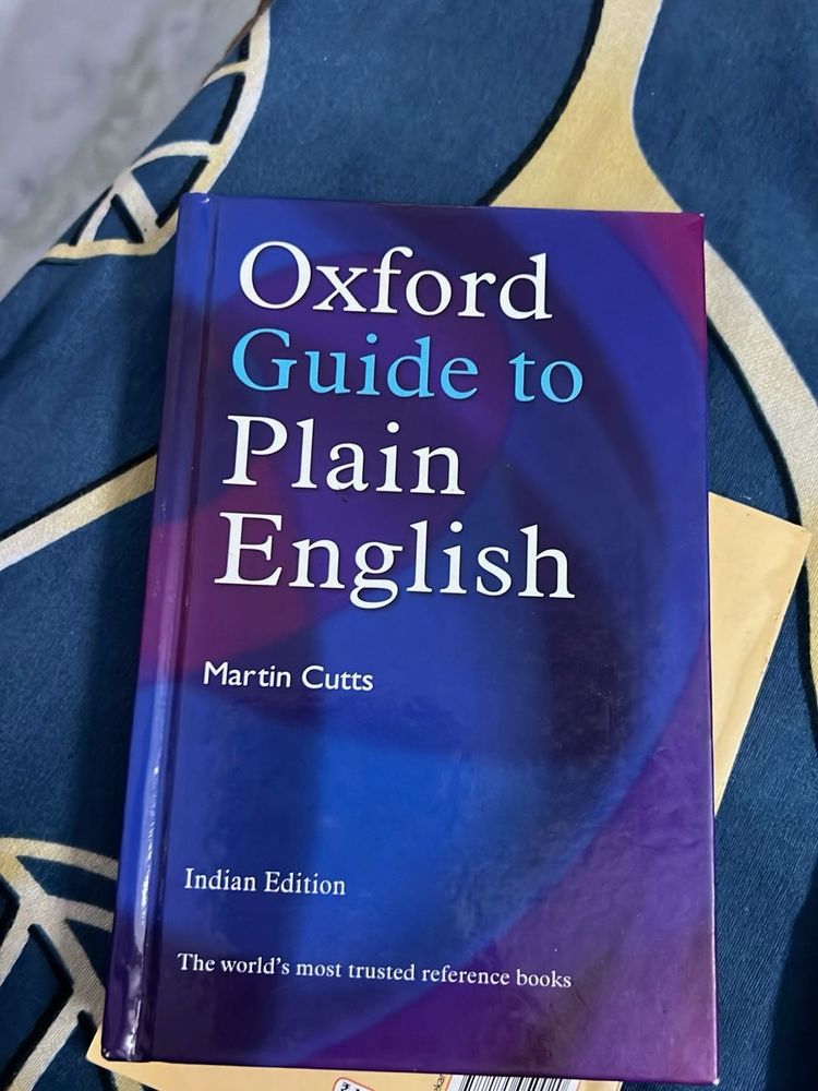 Oxford Guide to Plain English Book