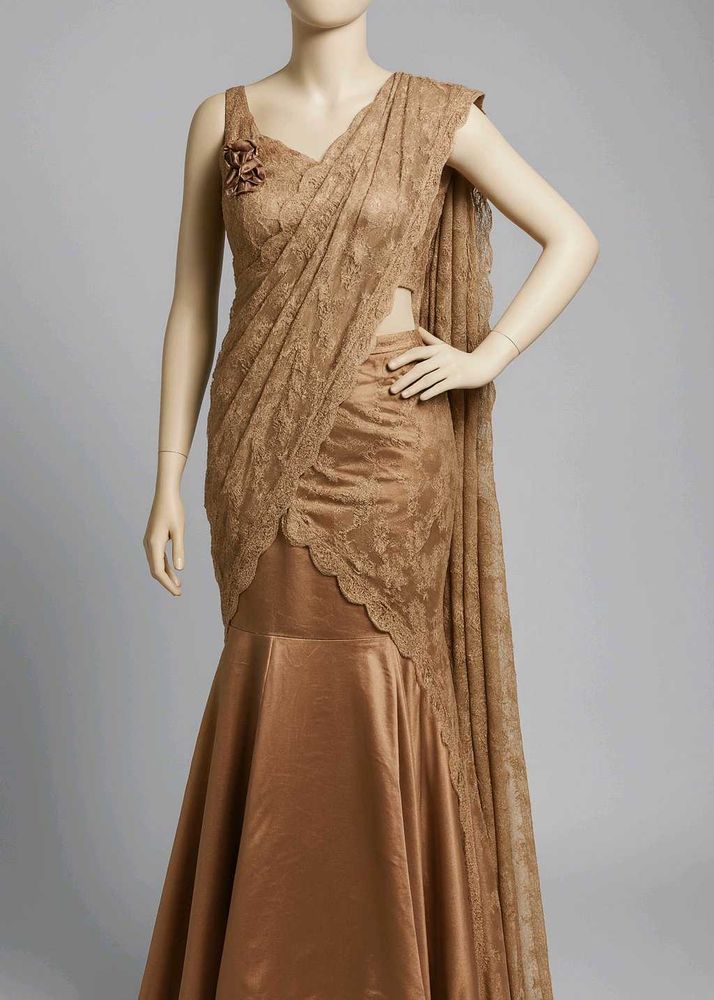 PRICE DROP!!Ready to wear fish cut saree