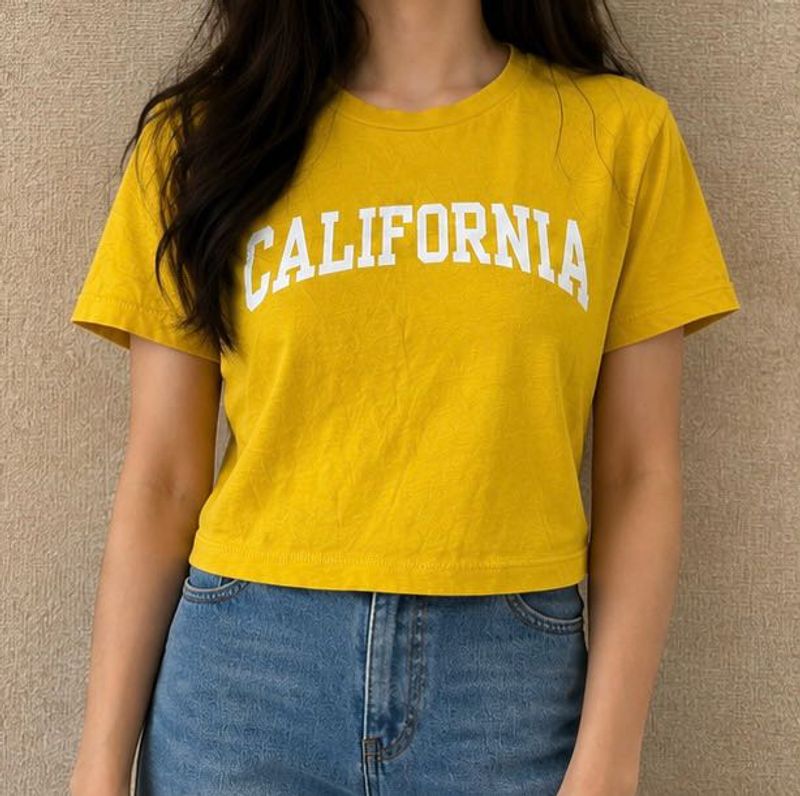 Yellow Graphic T-Shirt