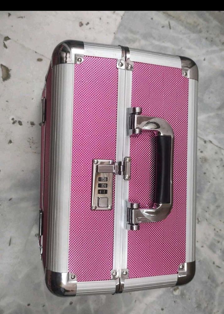 Vanity Box (Pink&amp; Silver)