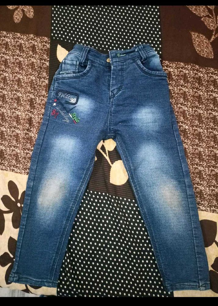 Combo Of Unisex Kids Jeans