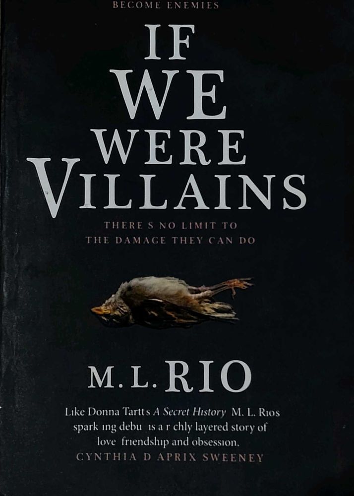 If We Were Villains by M.L. Rio