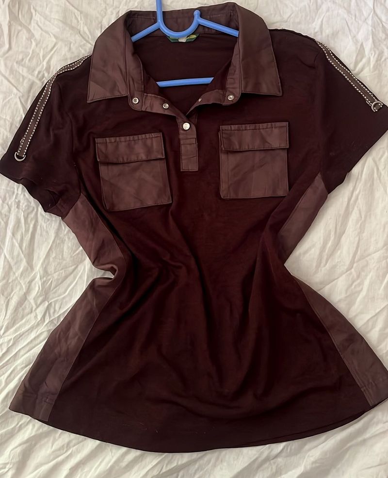 Brown vintage shirt