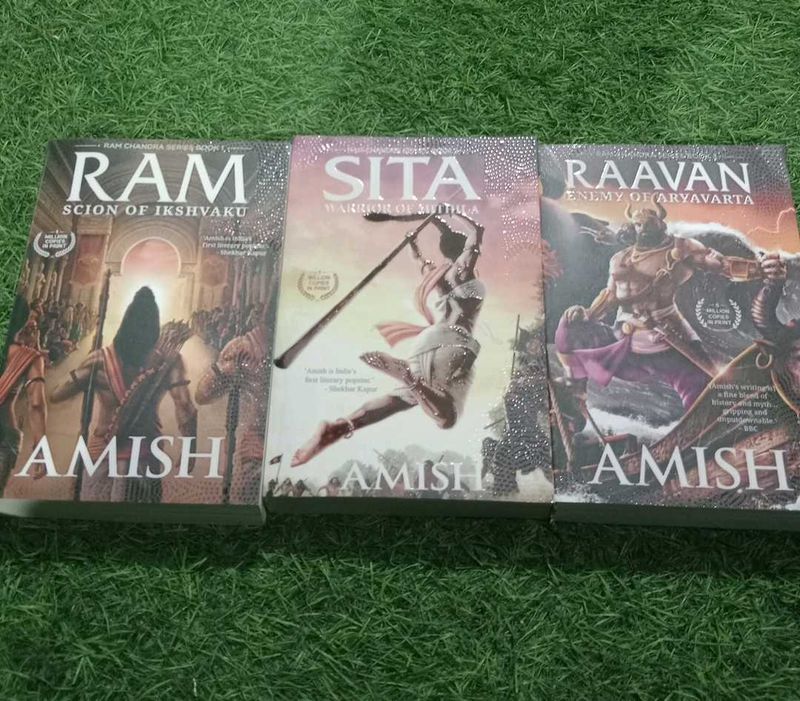 Amish Tripathi Book Set - Ram, Sita, Raavan