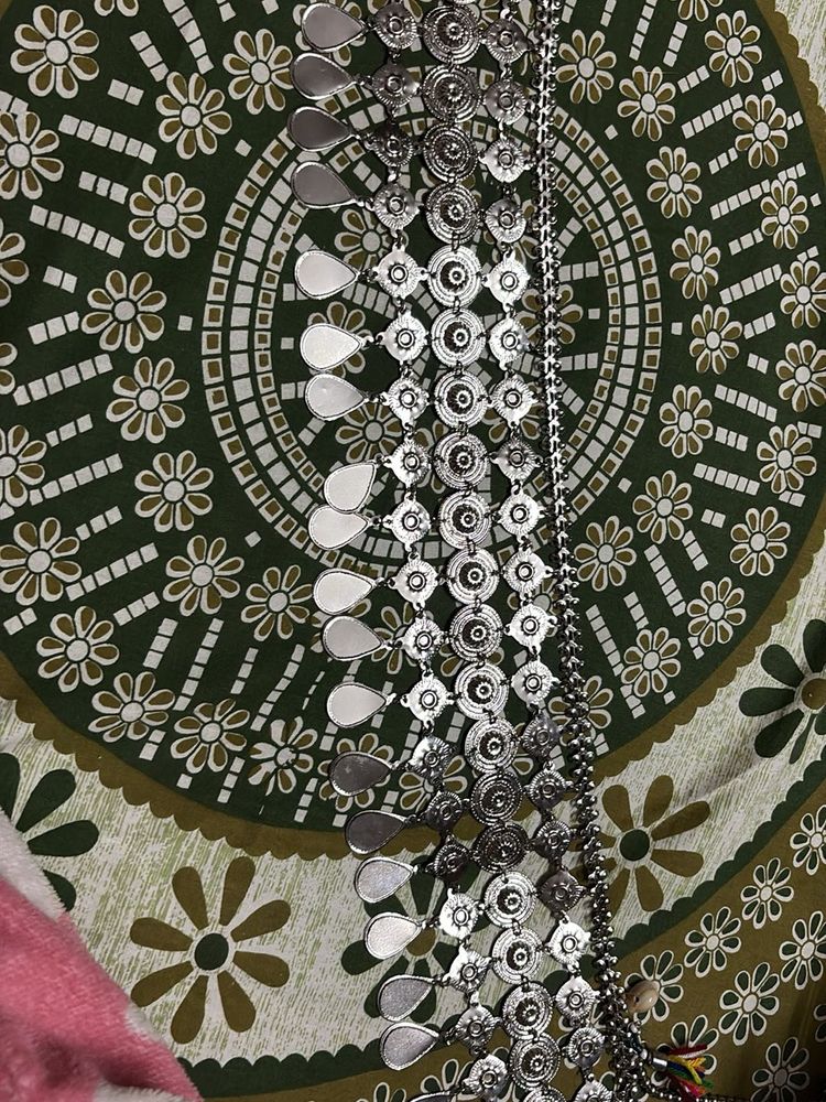 Silver Tone Fashion kamarband