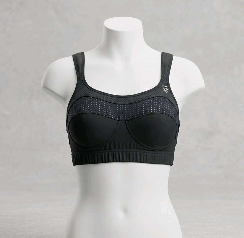 Black Sports Bra