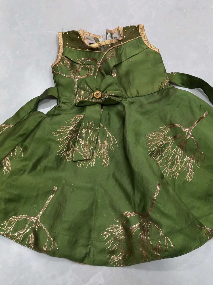Adorable Green Party Dress