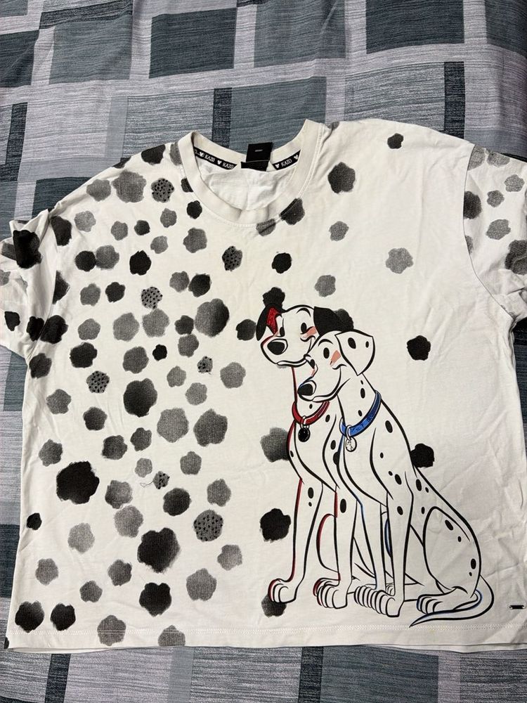 Cute Dalmatian Print T-Shirt