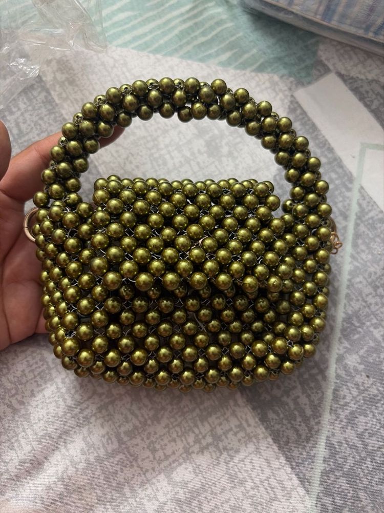 Beaded Clutch Handbag brand new