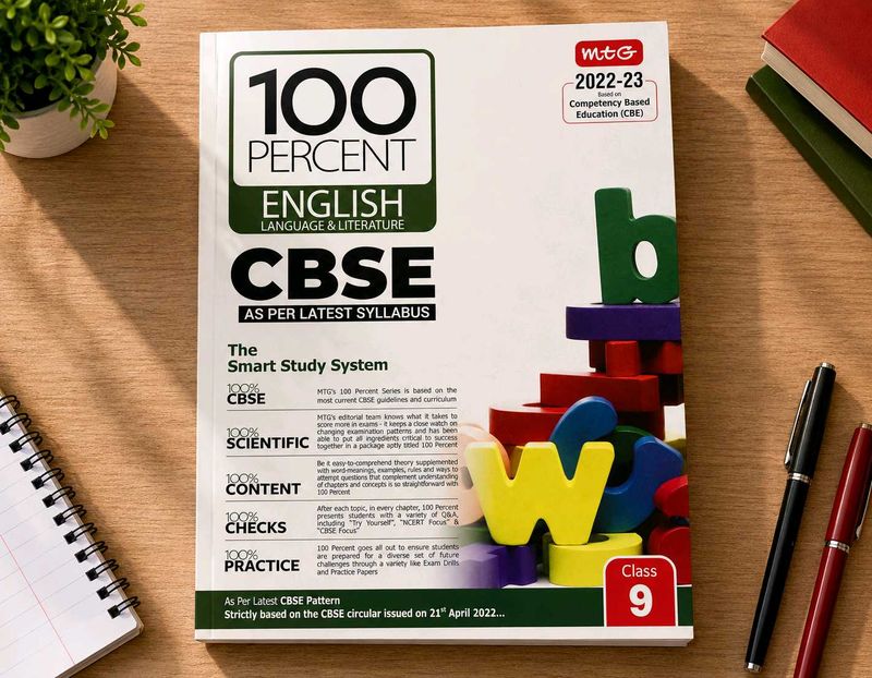 MTG 100% English Language &amp; Literature Class 9