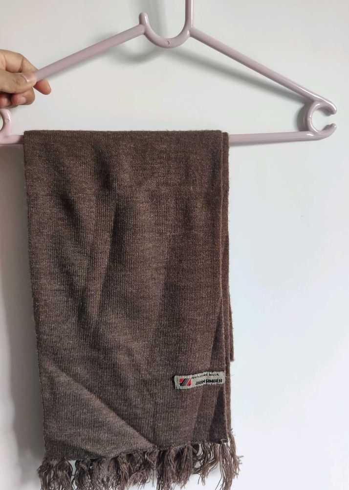 Cozy Brown Scarf