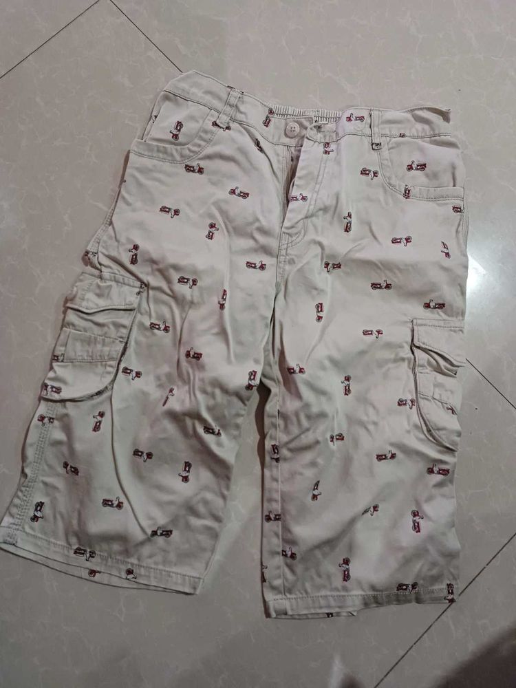 Men's Cargo Shorts with Pattern